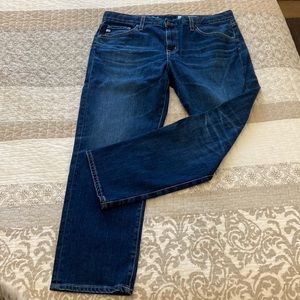 AG the ex-boyfriend slim crop jean 32